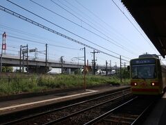 きたきた♪
乗りたかった「ちくてつ」こと、筑豊電気鉄道です