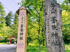 お次は 蒼柴神社
この長岡の市街地では悠久山公園としてそれなりに有名なところなのでしょう