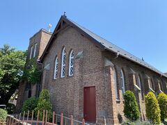 川越キリスト教会。
登録有形文化財に指定されています。