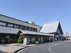 ホテルをチェックアウトしてJR出雲市駅から