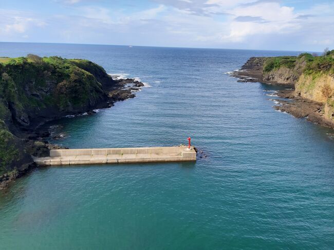 橋上からの眺め。