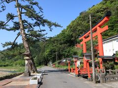 太皷谷稲成神社のふもとに来ました。