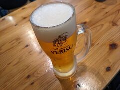 生ビールで乾杯！