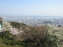 眉山（徳島県徳島市眉山町）
標高290mの山で、山頂からは徳島市街や吉野川、淡路島、紀伊水道などが一望できます。
