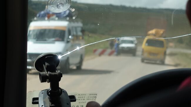 こんな感じで出発しました。なかなか先は長そう。