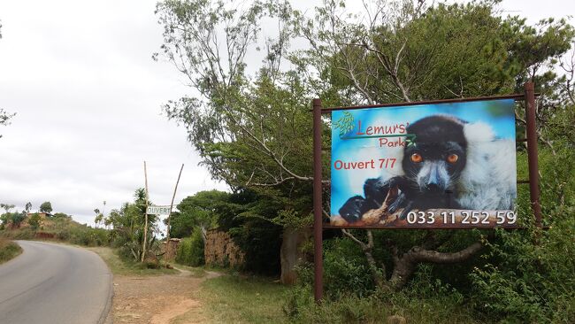 目的地はここです。レミュールパーク！<br />キツネザル君たちに会いに来ました。