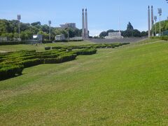 エドゥアルド７世公園（１９０２年、イギリスのエドゥアルド７世がリスボンを訪問したのを記念して作られたフランス式庭園）