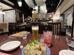 温泉を楽しんだ後、スパラクーア内のベトナム料理『ニャーヴェトナム』でランチ。