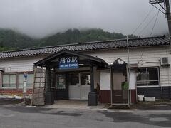 　今回は、猪谷駅からスタートします。