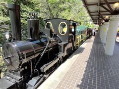 別子銅山（マイントピア別子）に行ってみました。
端出場ゾーンの見学に鉱山鉄道に乗っていきました。