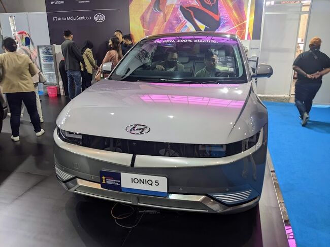 韓国の現代（ヒョンデ）<br />安定のアイオニック5です。<br />