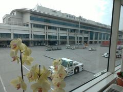 8:45　10分早く那覇空港に到着です。