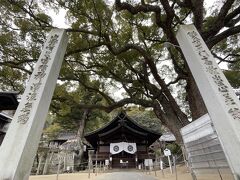 下りてすぐの所にあった「艮神社」（うしとらじんじゃ）
平安時代の創建で尾道で最初にできた神社と言われています。