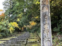 タクシー利用券を使ってやってきたのが平泉寺白山神社。神仏習合の霊山だ。
白山信仰の拠点は、越前、加賀、美濃にそれぞれ存在しているが、ここが越前の中心。