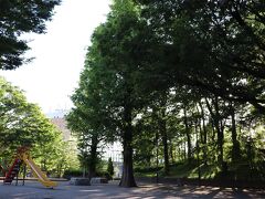 恵比寿ガーデンプレイスの一角にある三田丘の上公園