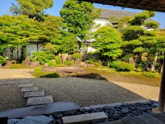 菊屋家住宅の庭園
家も広いけれど庭園も広い