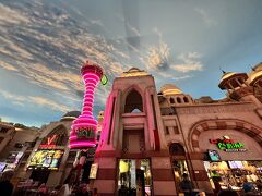 昨日から気になっていたこちらの派手な店に入ってみることに