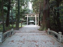 伊和神社　播磨国一の宮　式内社
道の駅の正面が神社参道入口です。