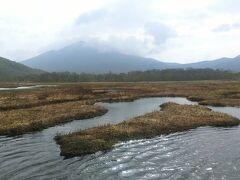 燧ケ岳はあともう少しで雲がとれそう。