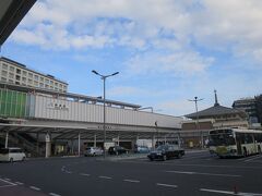 ホテルから徒歩でJR奈良駅へ