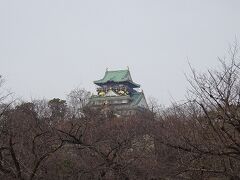 ようやく遠くに大阪城が見えた！
ちょうど一穂ミチさんの作品を読んだばかりで、心に思い描いて想像していた大阪城ホールの噴水とか、風景がすぐそこにあったのが良かった(^^)