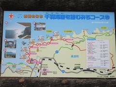 千羽海崖（かいがい）を望むコースもあるんですね。