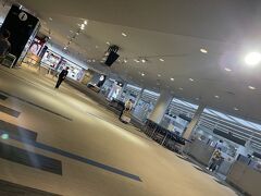 朝6時半頃のセントレア空港です。
ガラガラ