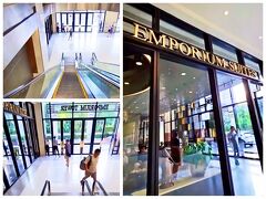 Emporium Suites by Chatrium（エンポリアムスイーツ）

04月30日（日）　　11:15

エンポリアムスイーツはプロンポン駅（BTS）直結のエンポリアムデパートの上にあるので、雨でもぬれずにとっても便利。

フロントでスーツケースを預けて身軽になって観光スタート～～♪♪

