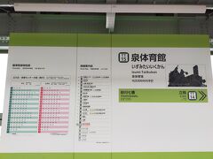 泉体育館駅