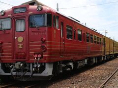 続いて伊予大洲駅にレンタサイクルを返却して双海編へ乗車
唯一伊予長浜に停車