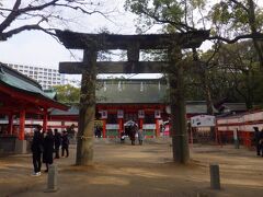 10分くらいで「住吉神社」に着きました。
