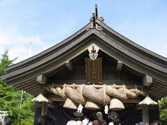 その白兎が祀られている白兎神社にお参りしました。
