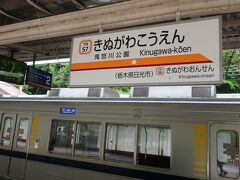 けど､お隣の鬼怒川公園駅で下車した

別にここまで歩いても良かったんですが､ちょうど電車が来ていたので・・・