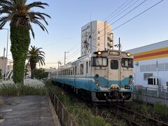 鳴門線キハ47と出会えて感激しました！ディーゼル車の匂いがしました。