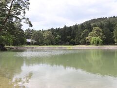 毛越寺、現在何も残っていません。