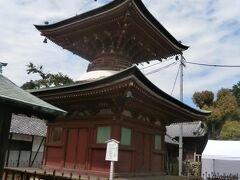  多宝塔は室町時代に造られたものだそうです。