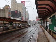 お土産を買った後で、高知駅前より路面電車に乗ってはりまや橋方面に行こうと思います