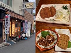 早めの夕食は予約していた「いよ狸」さんで。人気のお店のようで予約で満席でした。土地のものを食べさせていただける居酒屋さんです。
愛媛に伺ったからにはまずは「じゃこフライ」と「じゃこ天」。「あしなが蛸の煮付け」も。