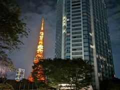 ホテルと東京タワーのツーショット