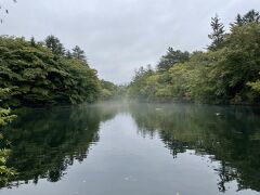 うっすら霧が掛かって幻想的です。