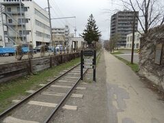 手宮線跡地旧色内駅