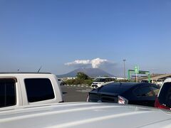 桜島噴火中。