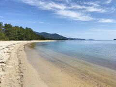 天橋立は海水浴場もあり、海がとても綺麗です。