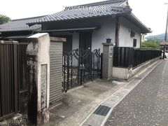 本陣の向かいにある、落合宿脇本陣跡。