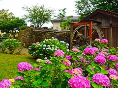 あじさい公園にも水車小屋がありました