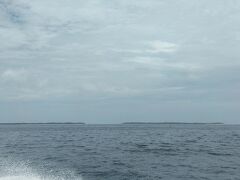 2つ離れて1対の島は、パナリ島こと新城島。写真左側が上地島、右側が下地島。