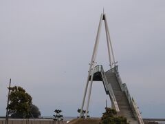 展望台
氷見番屋街に車をとめて