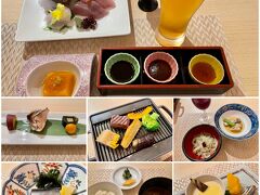 18時、ホテルでの夕食！