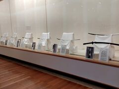 栃尾美術館の刀剣コレクション．圧巻でした．