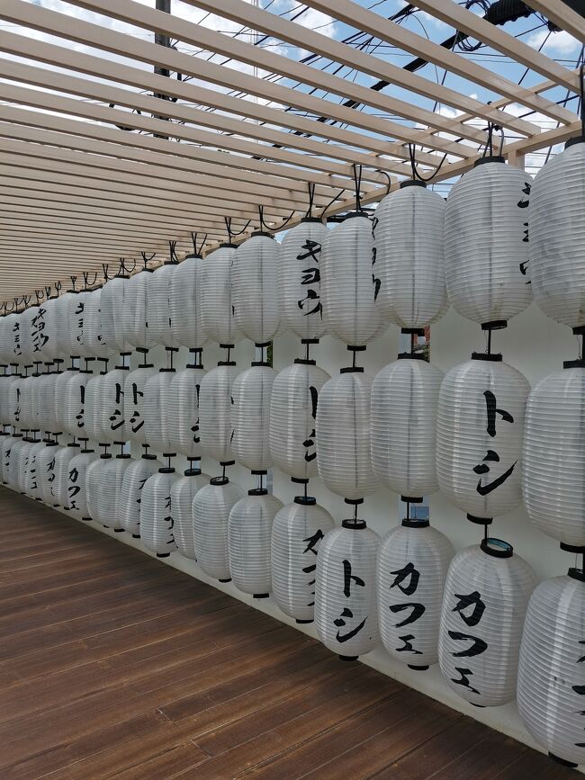 キョウトシ チェンライ<br />Kyotoshi chiangrai <br /><br />今タイ人の間で人気の映えスポット。<br />カフェです。<br />宿から徒歩1分。<br />存在は知っていたけど、<br />映えに興味がないから来ることはないだろうと思ってたけど、<br />ご飯食べる時に通りがかったので、写真だけ撮りました。